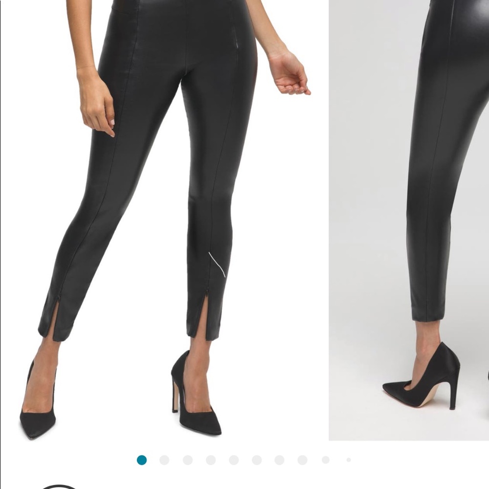 GOOD AMERICAN Boss High Waist Faux Leather Legging